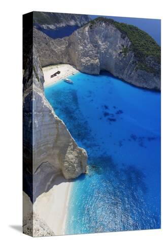 SMUGGLERS COVE GREECE POSTER NAVAGIO SHIPWRECK BEACH WALL ART PRINT A3 A4 SIZE